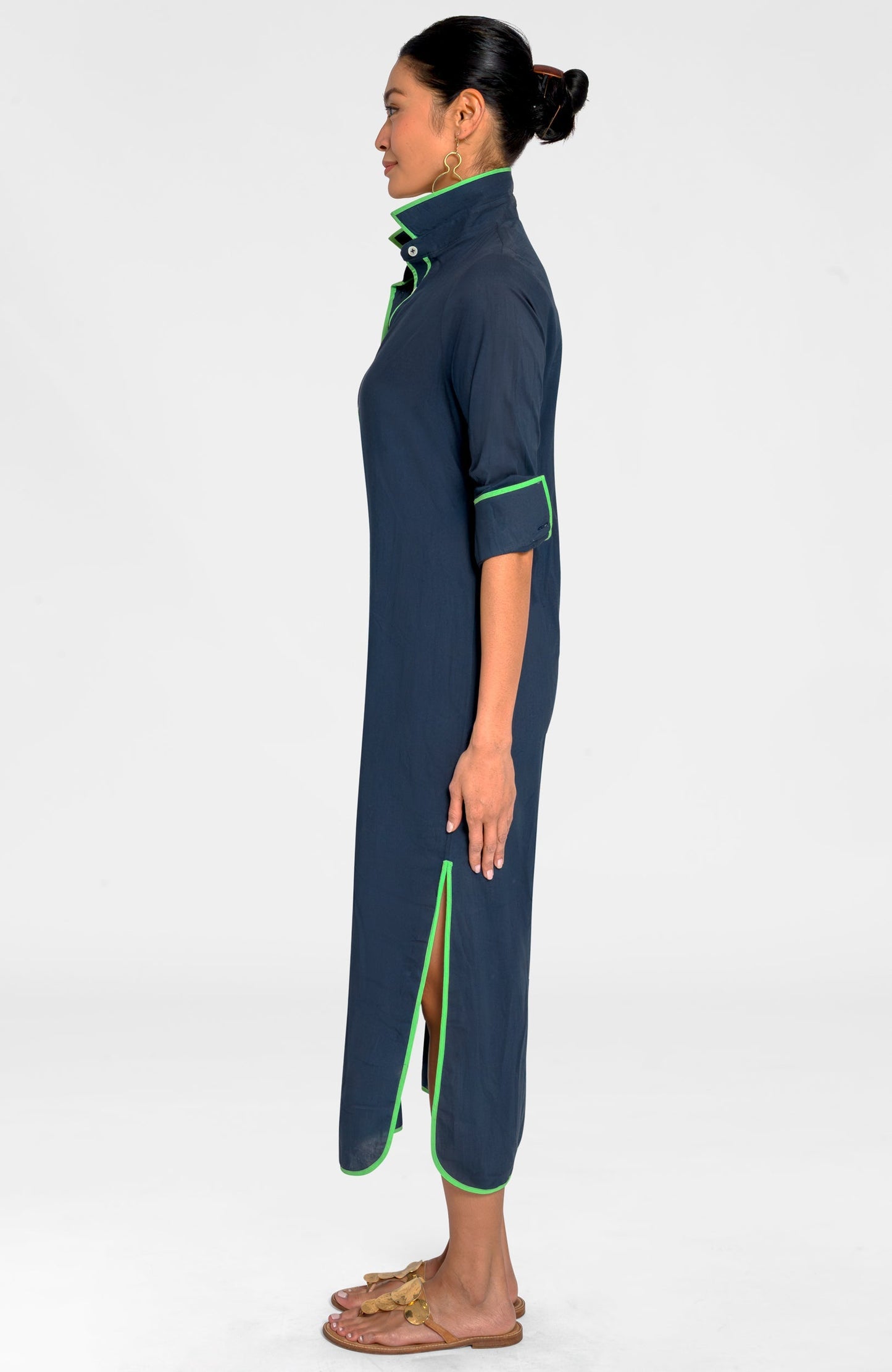 Shirt Tails Long Dress