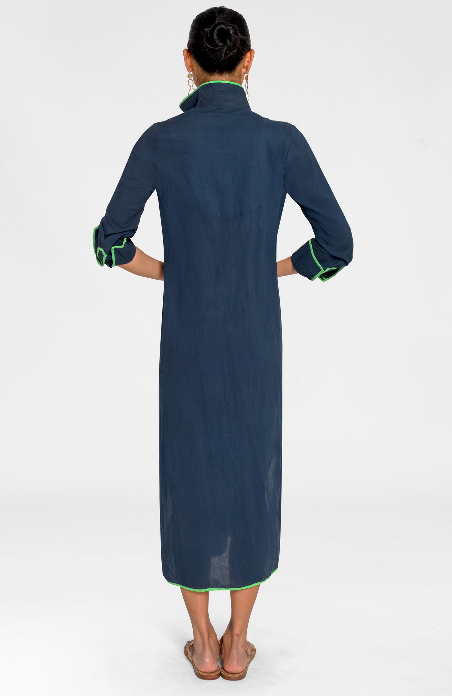 Shirt Tails Long Dress