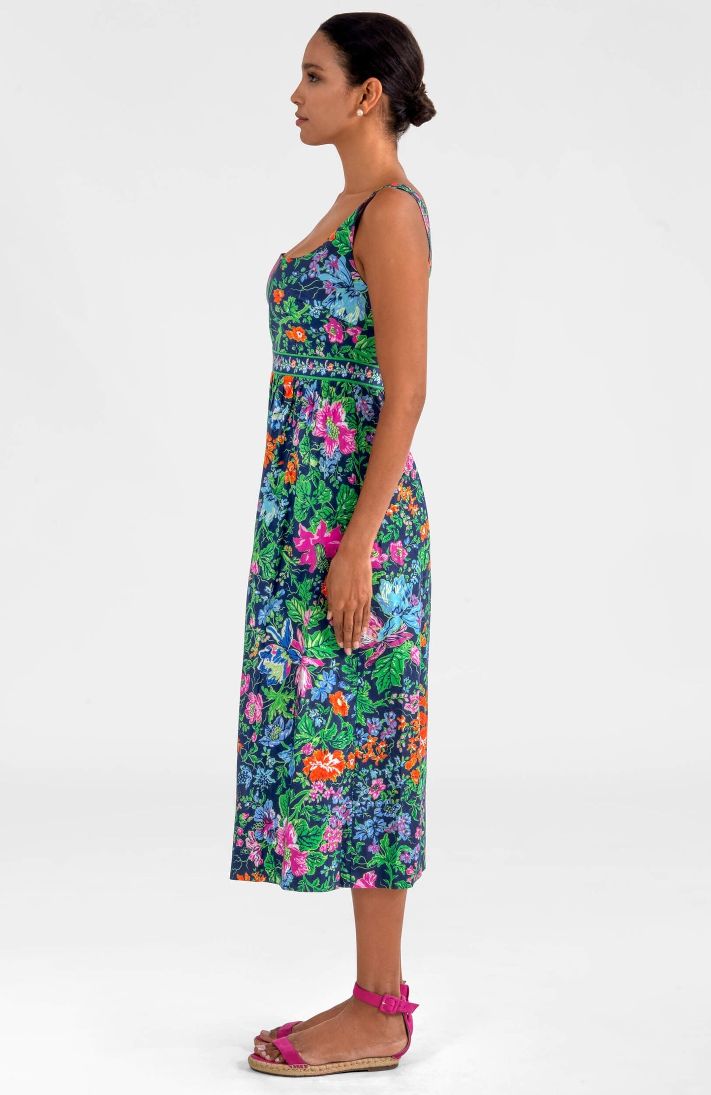 Easy Peasy Dress - English Garden