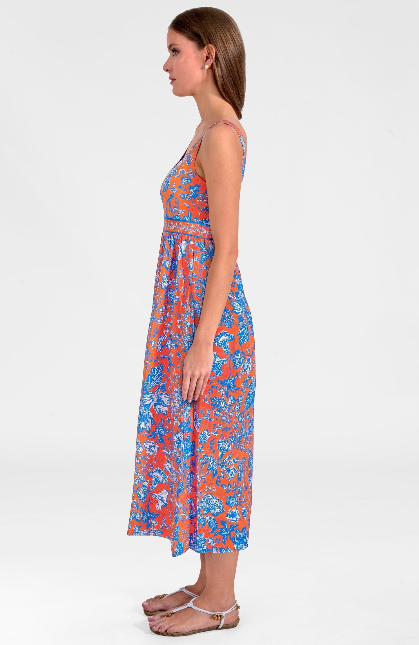 Easy Peasy Dress - English Garden