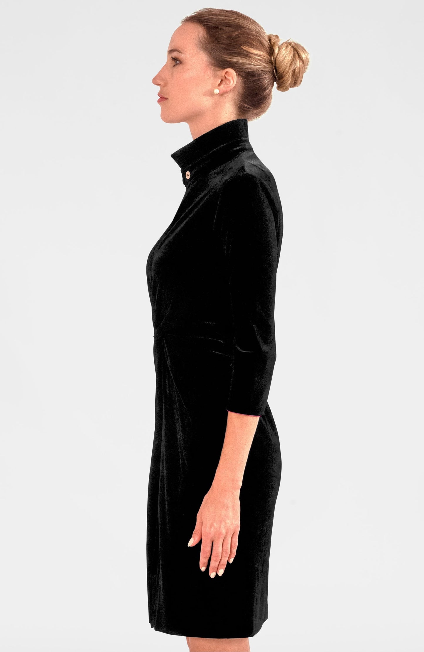 Twist & Shout Dress - Silky Velvet