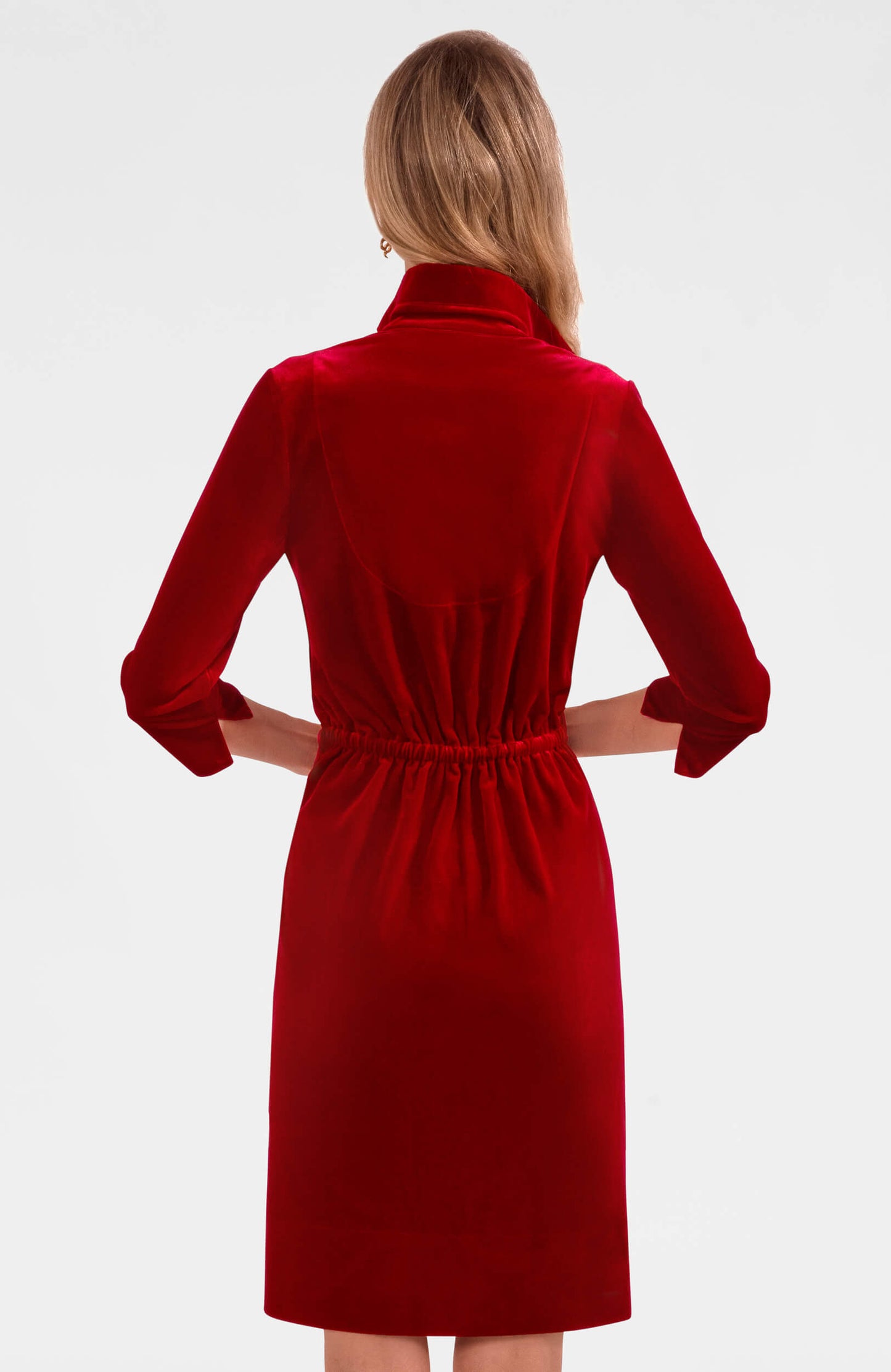 Twist & Shout Dress - Silky Velvet
