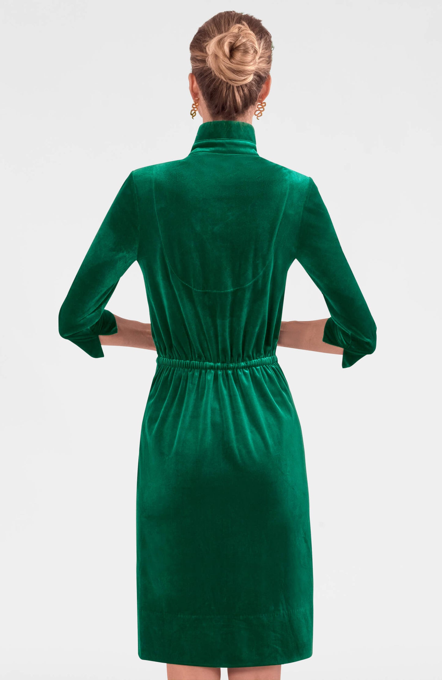 Twist & Shout Dress - Silky Velvet