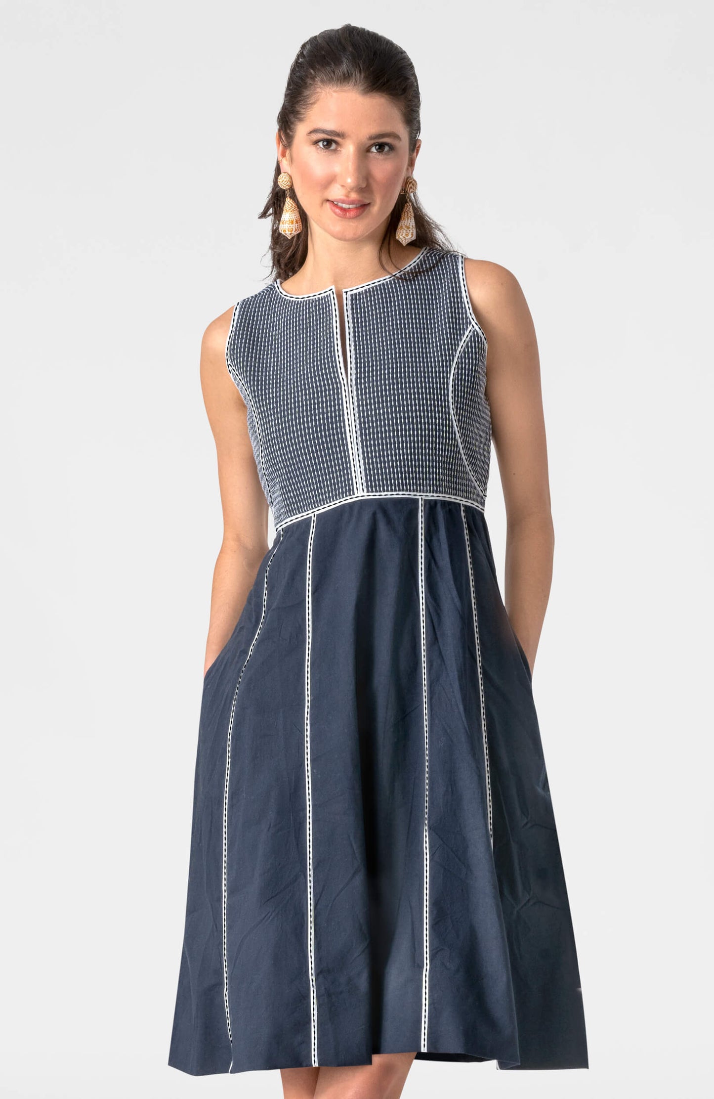 Trapunto Tango Dress