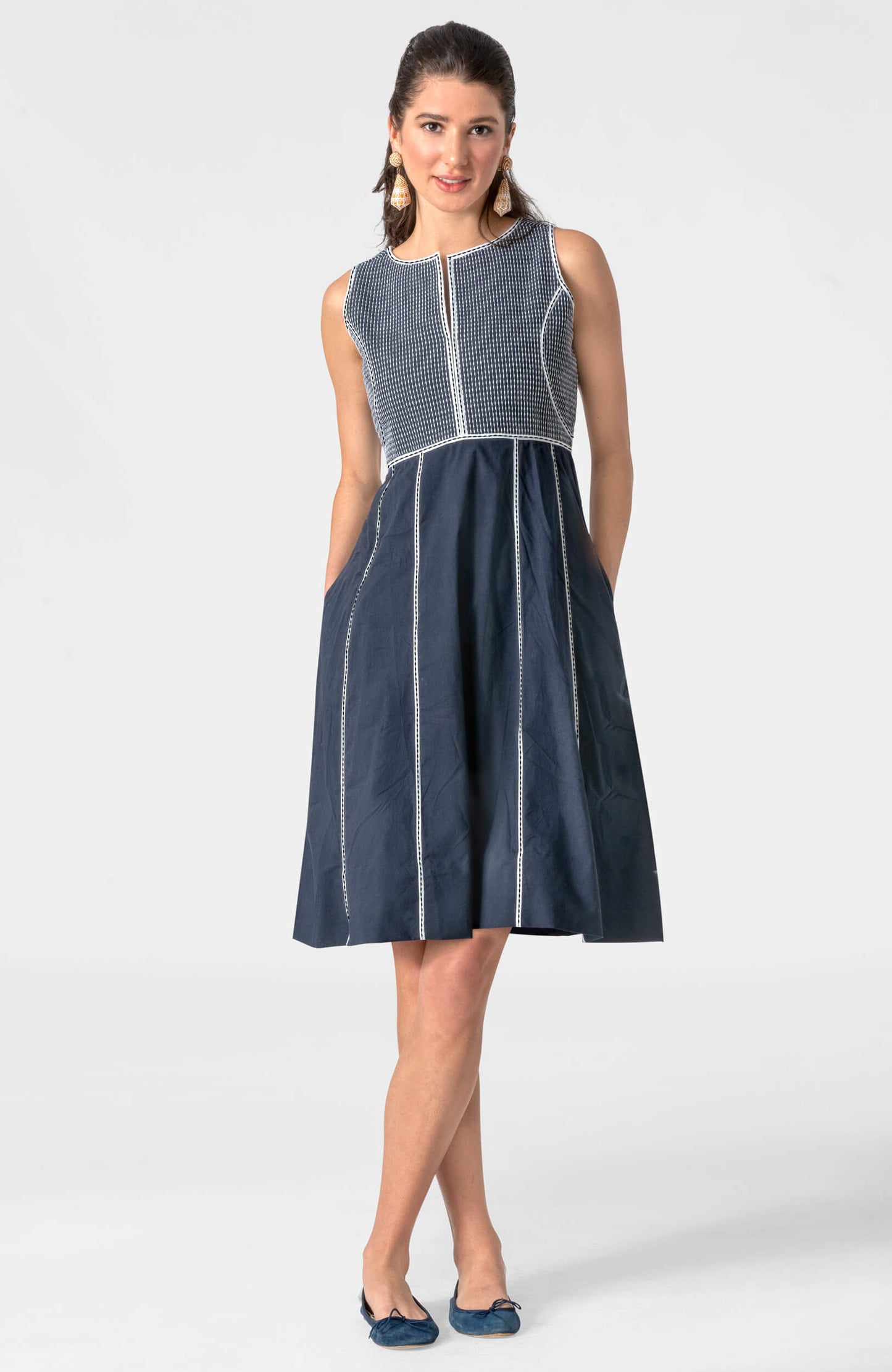 Trapunto Tango Dress