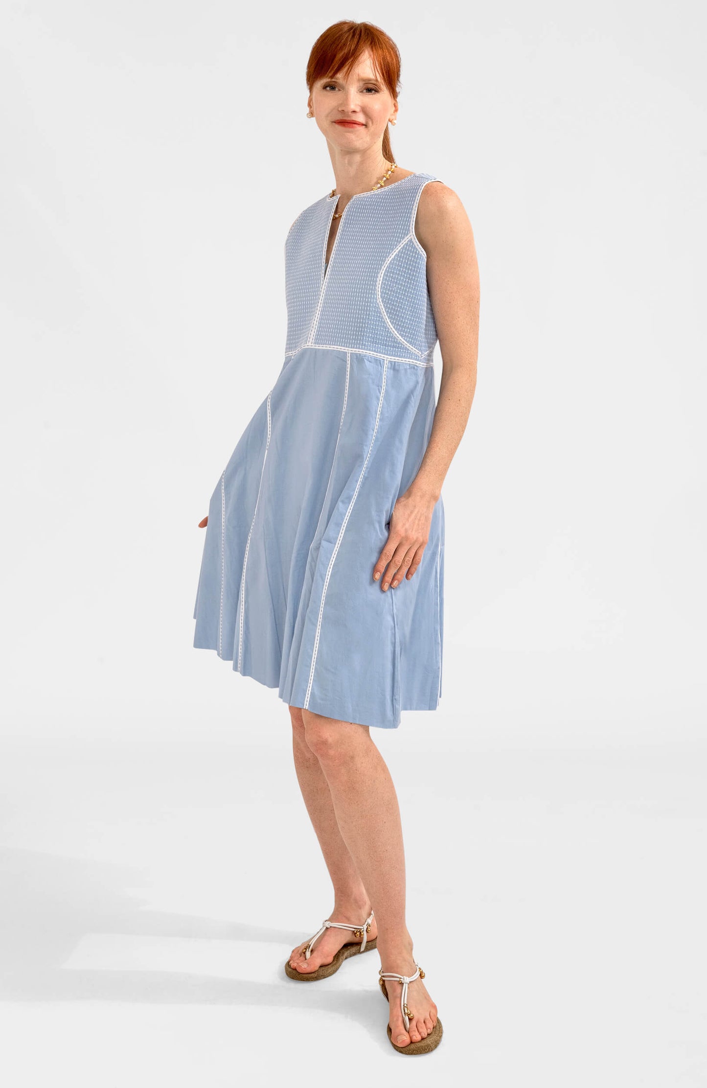 Trapunto Tango Dress