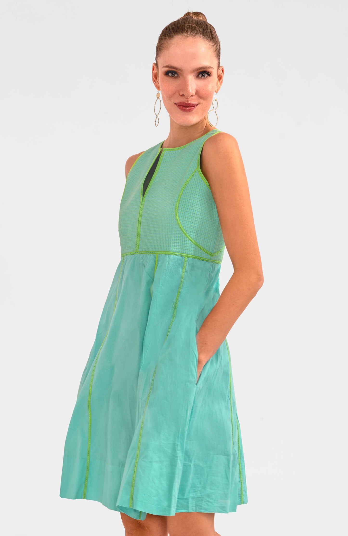 Trapunto Tango Dress