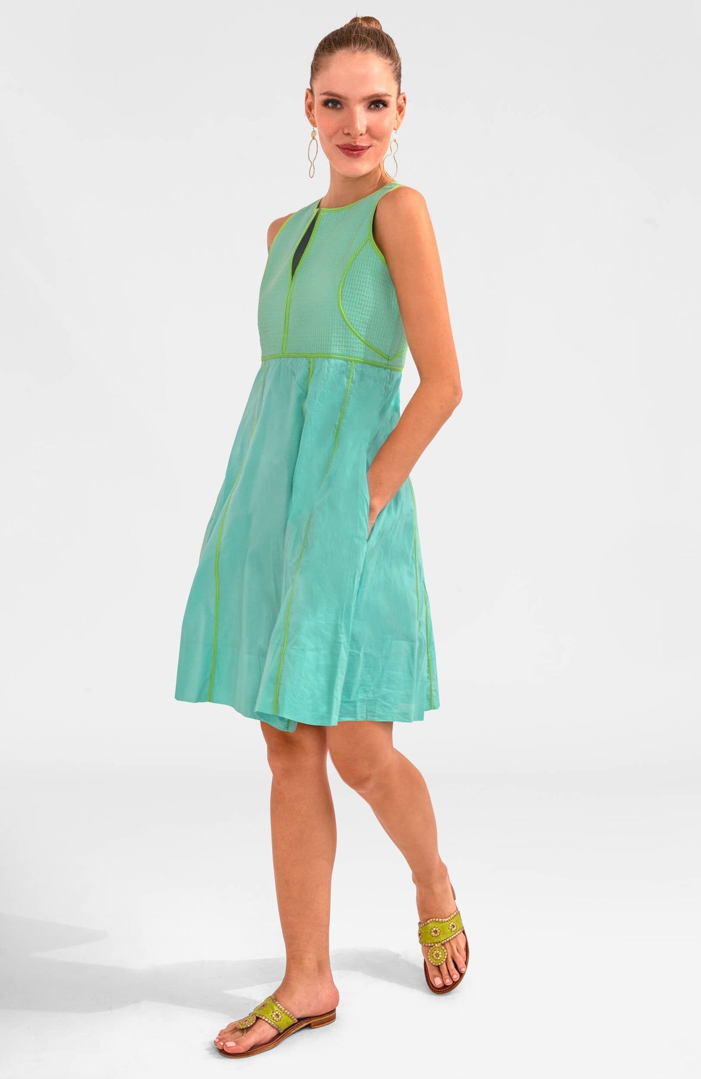 Trapunto Tango Dress