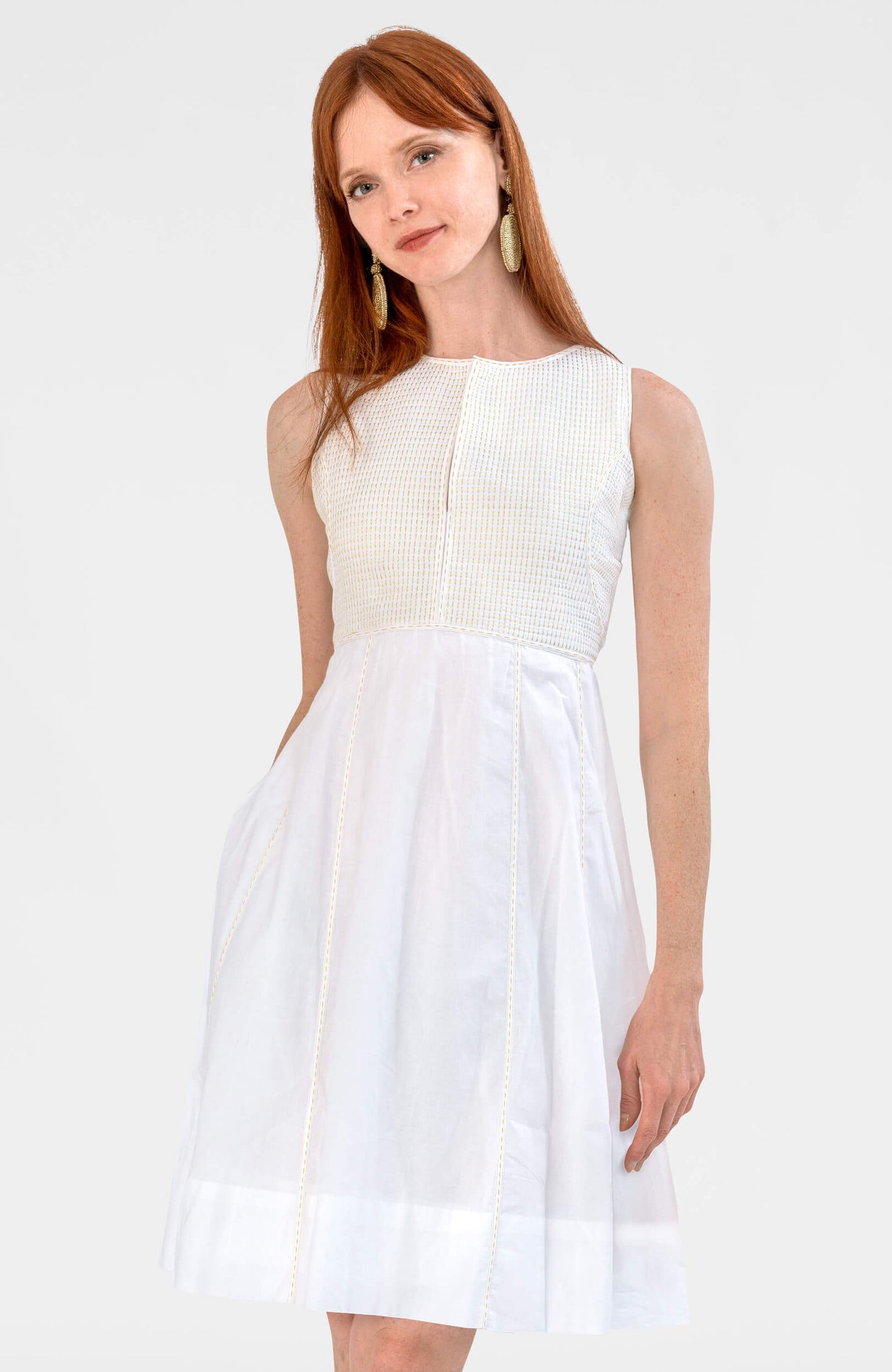 Trapunto Tango Dress