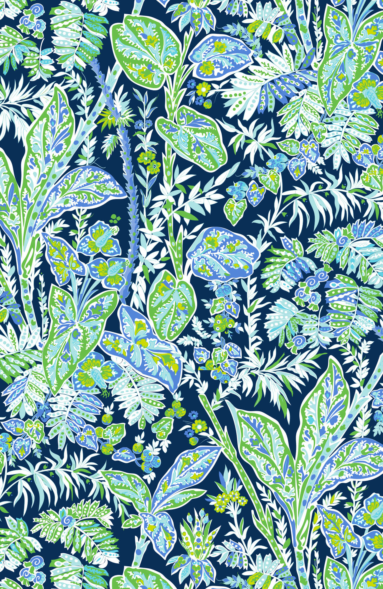 Twirly Whirly Dress - Vintage Vines
