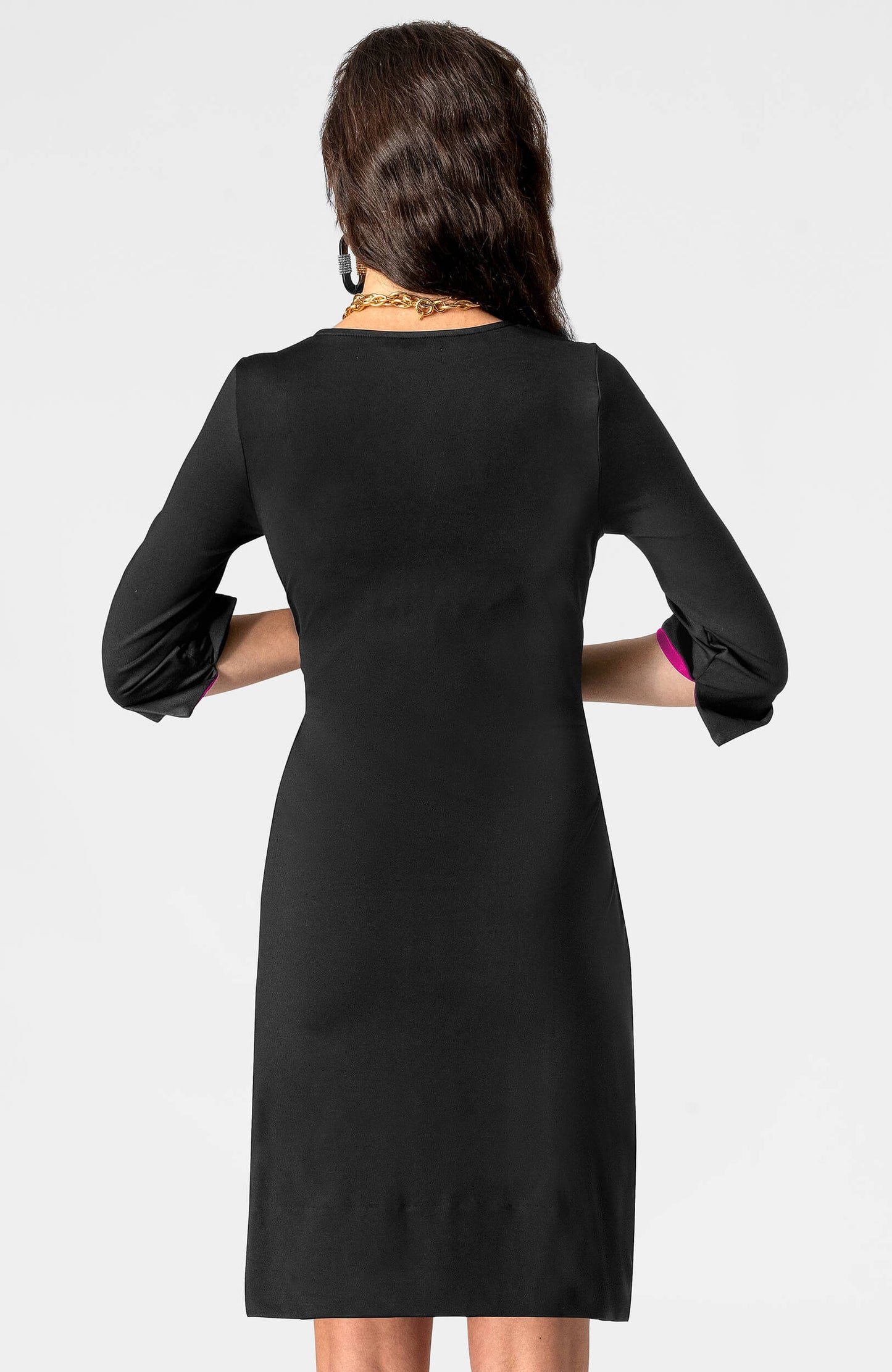 Cinch & Tie Dress - Solid