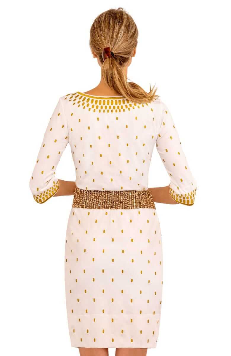 Jersey Embroidered Dress - Rocket Girl