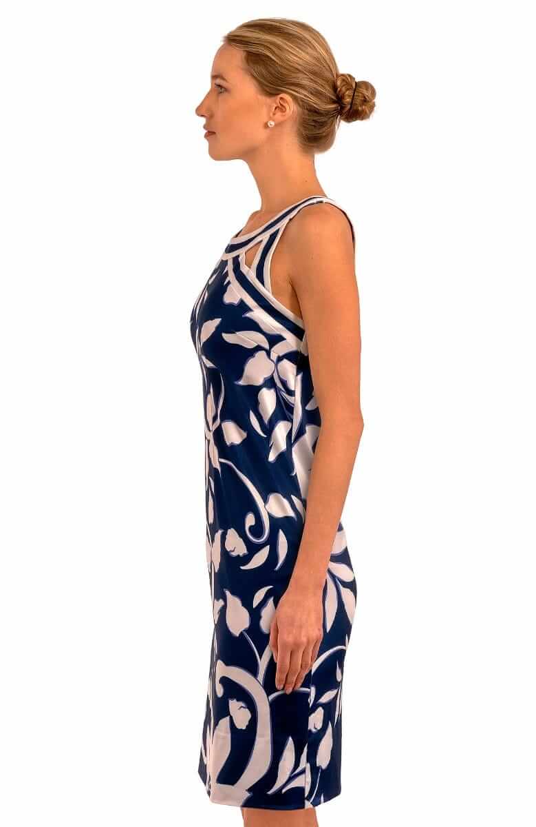 Jersey Isosceles Dress - Full Bloom