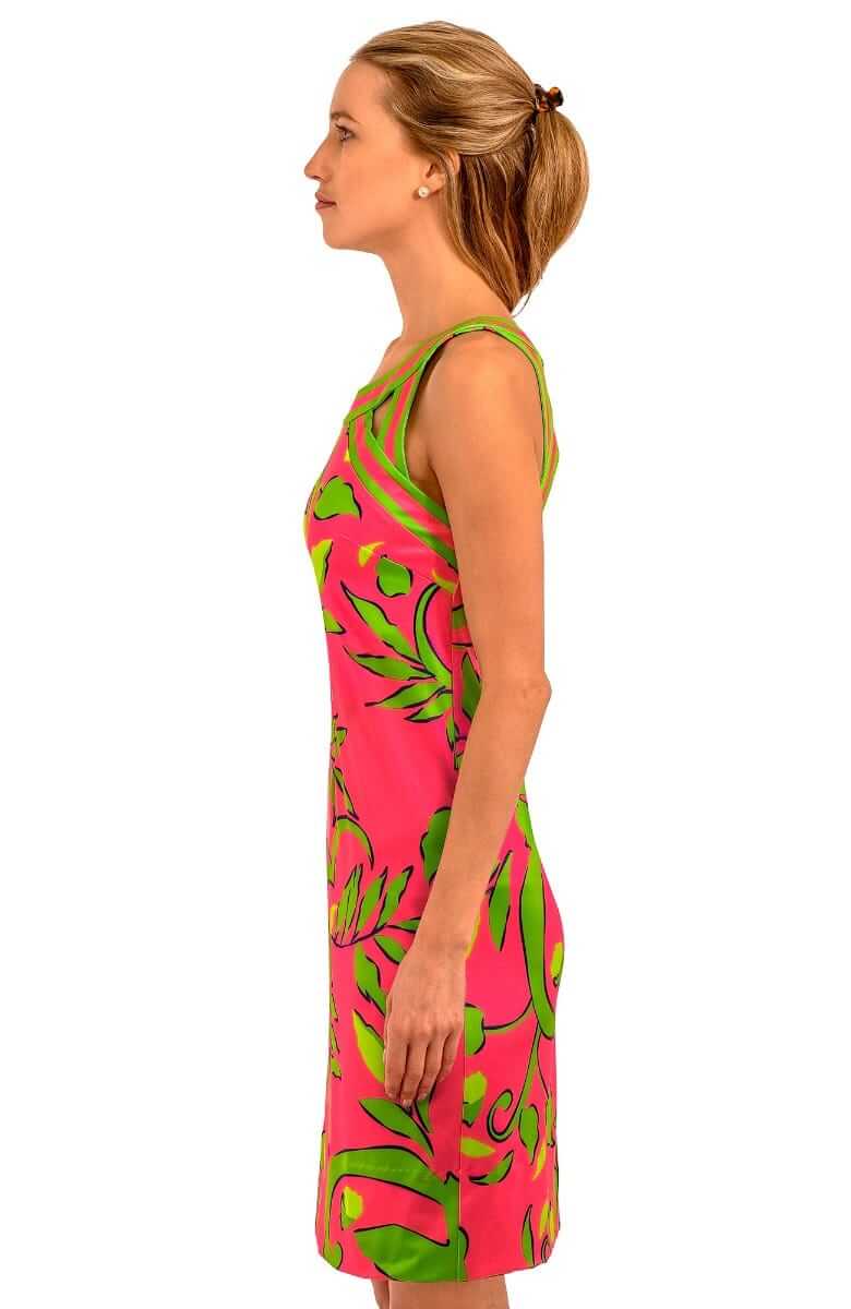 Jersey Isosceles Dress - Full Bloom
