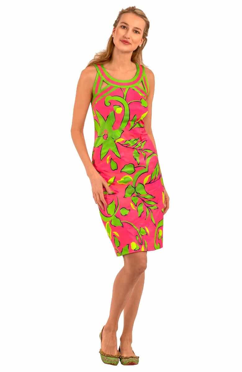 Jersey Isosceles Dress - Full Bloom