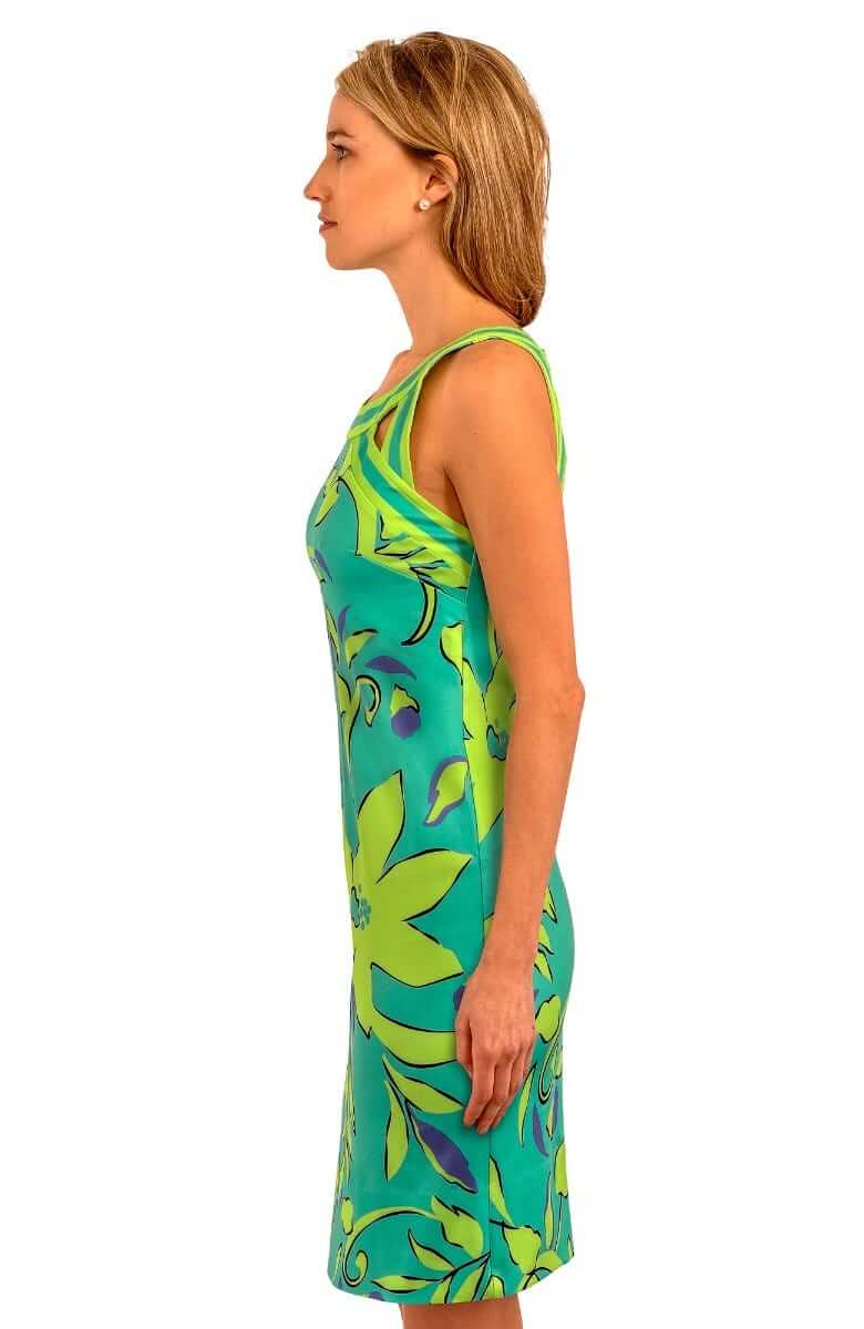 Jersey Isosceles Dress - Full Bloom
