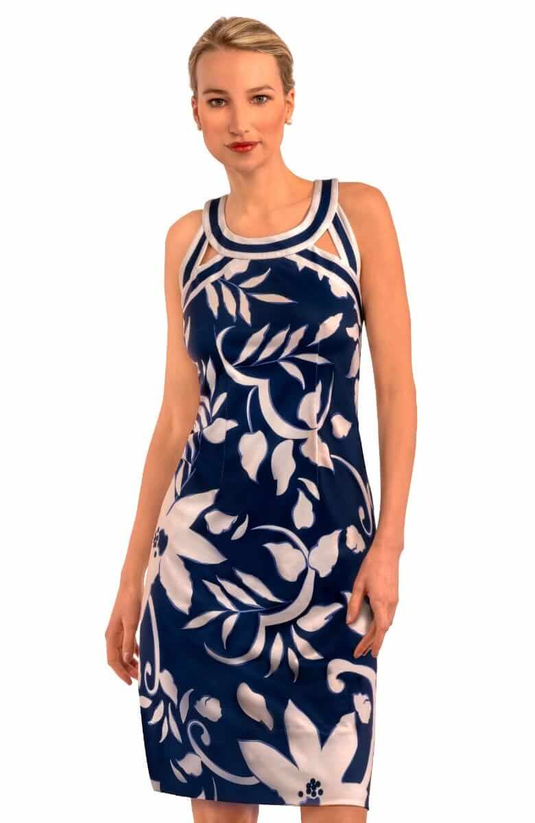 Jersey Isosceles Dress - Full Bloom