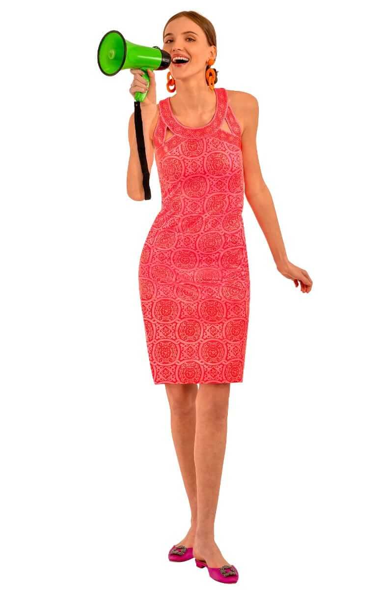 Jersey Isosceles Dress - Sultan's Dining Room