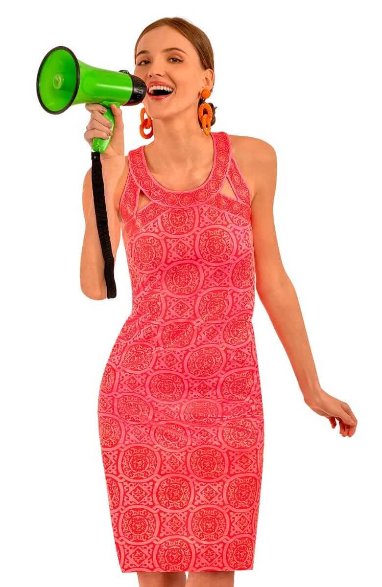 Jersey Isosceles Dress - Sultan's Dining Room