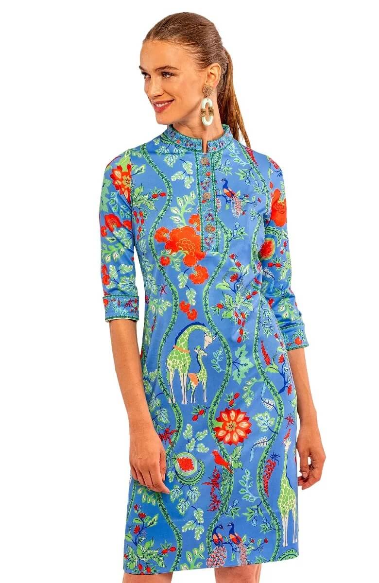 Mandarin Dress - Jungle Symphony