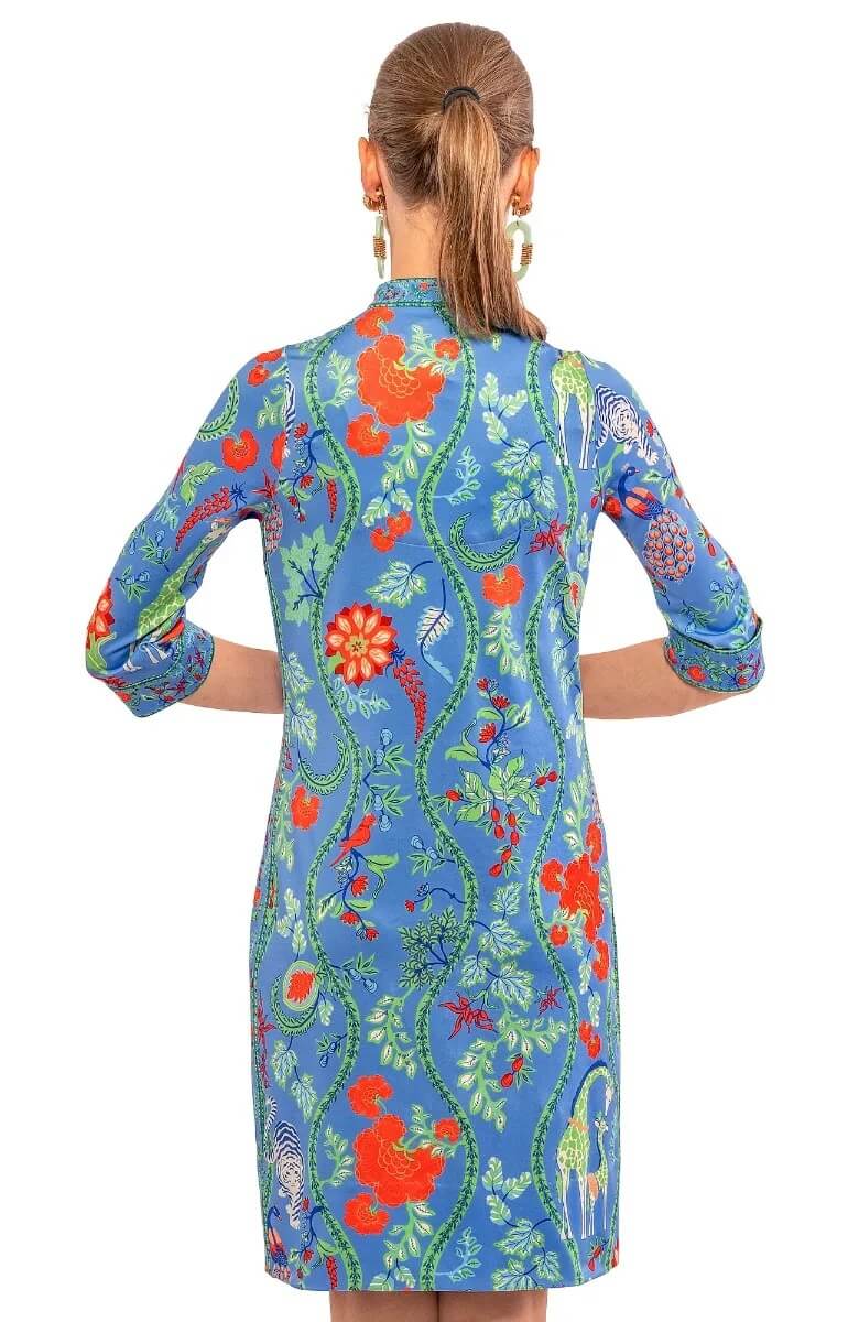Mandarin Dress - Jungle Symphony