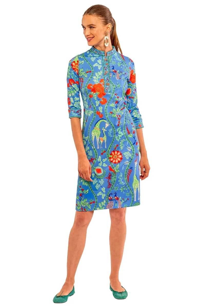 Mandarin Dress - Jungle Symphony