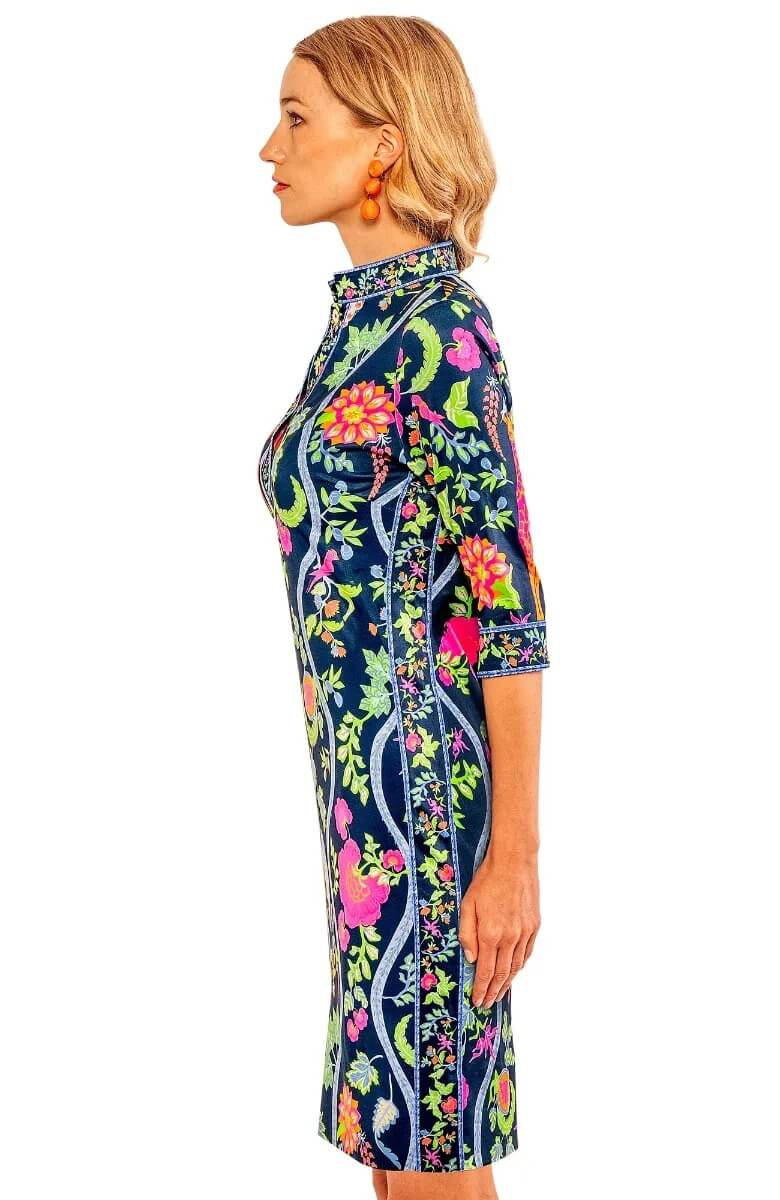 Mandarin Dress - Jungle Symphony