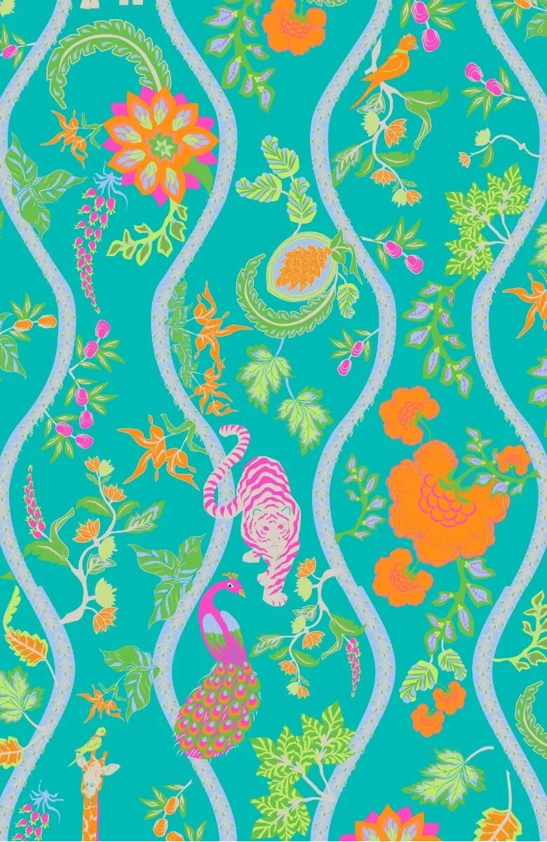 Mandarin Dress - Jungle Symphony