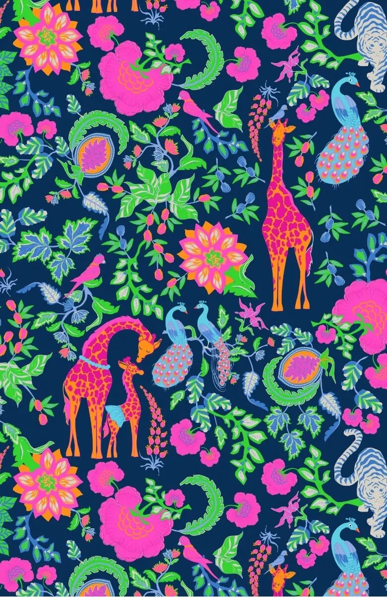 Ruffneck Dress - Jungle Symphony