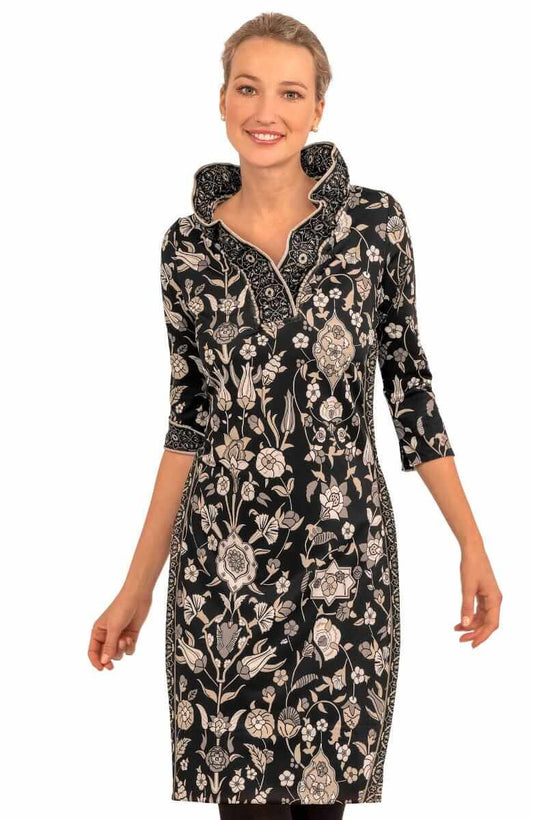 Ruffneck Dress - Topkapi