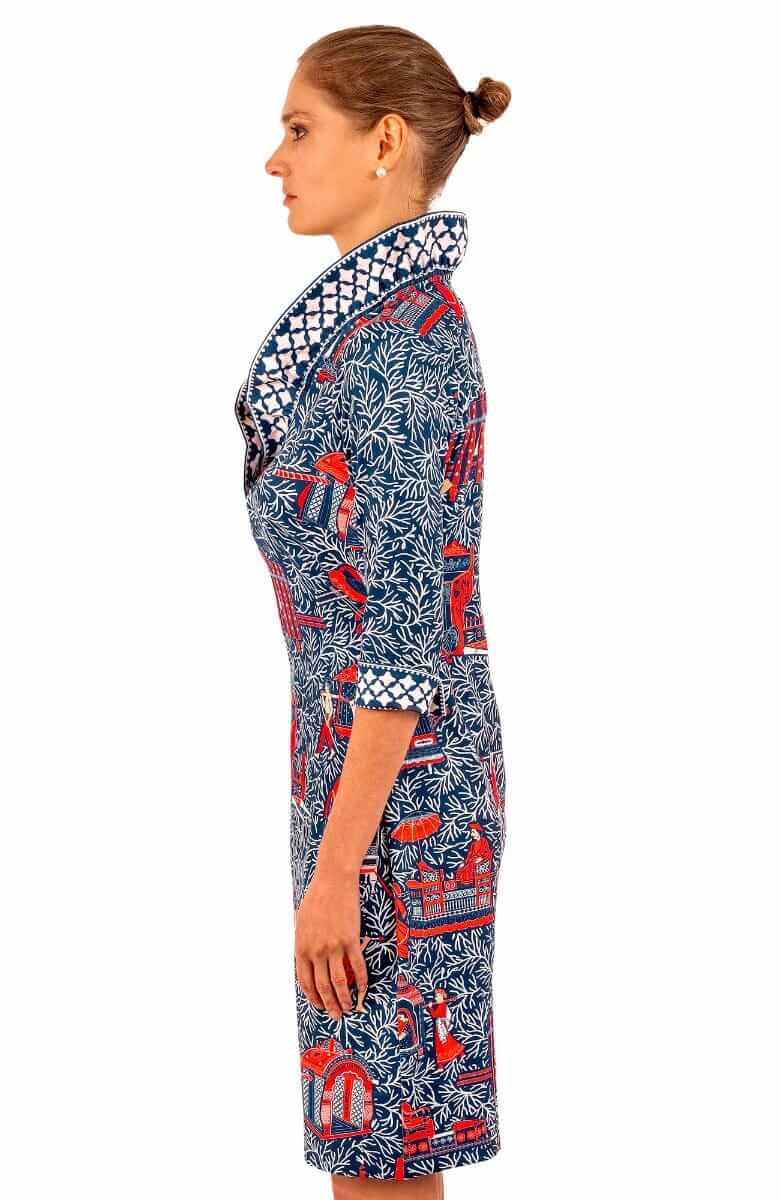 Ruffneck Dress - Palanquin Party