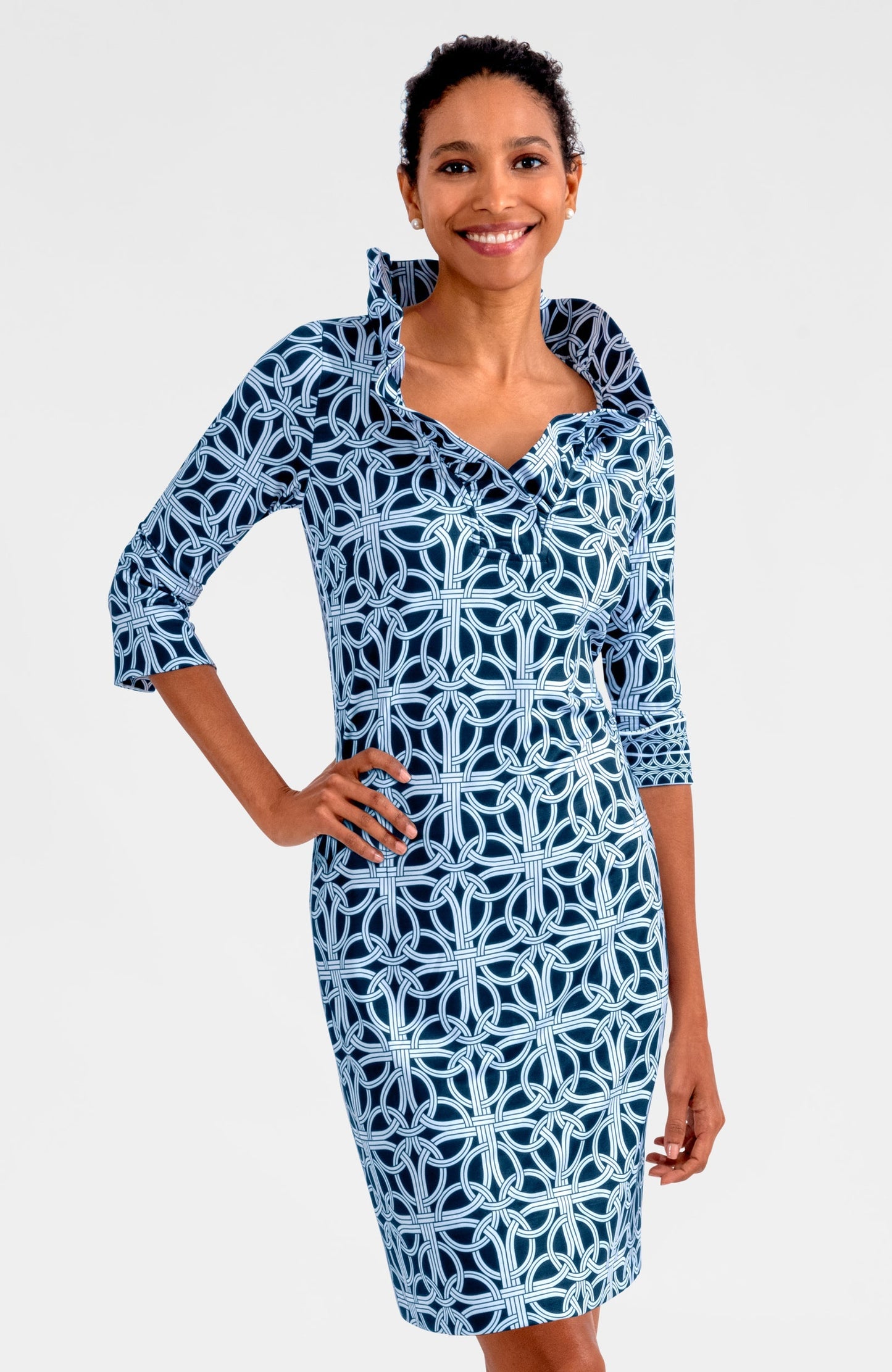 Ruffneck Dress - Ring Toss