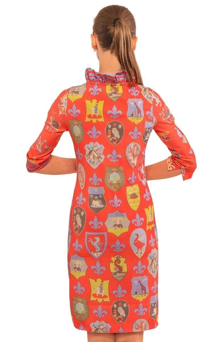 Ruffneck Dress - Siena