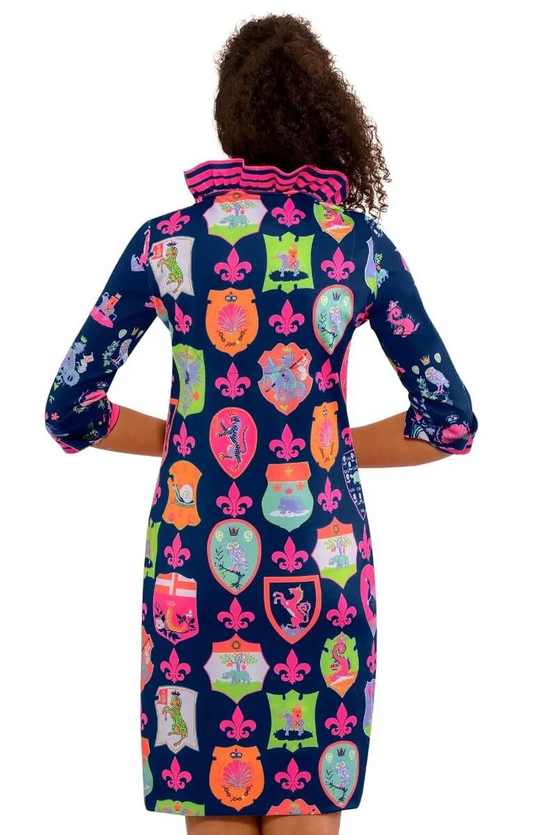 Ruffneck Dress - Siena