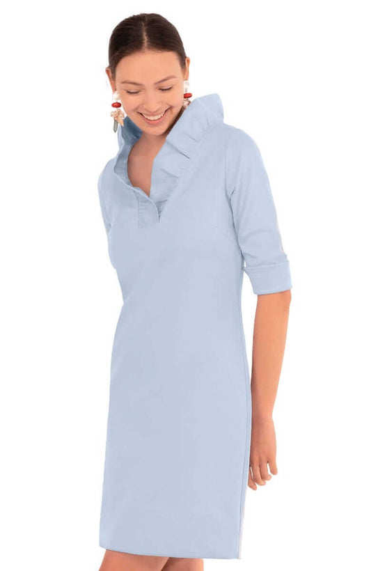 Ruffneck Dress - Solid
