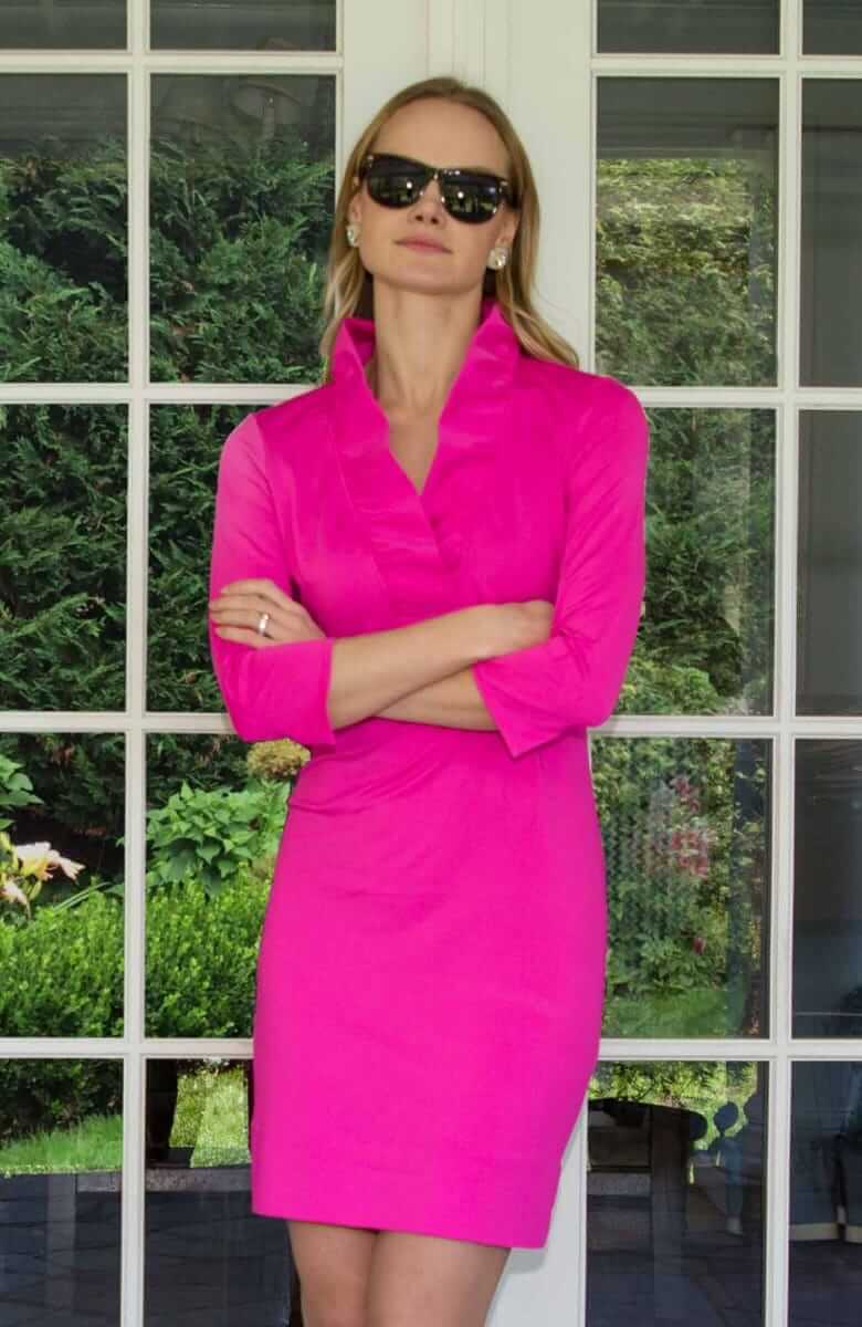 Ruffneck Dress - Solid