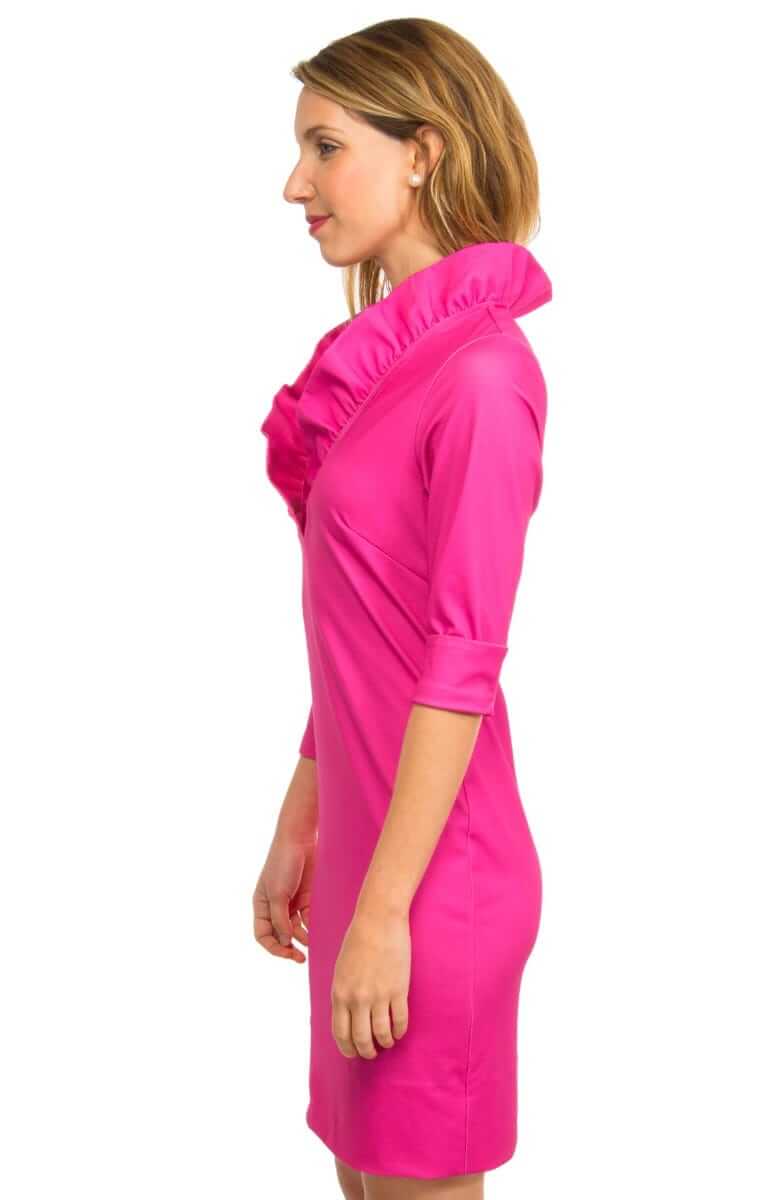 Ruffneck Dress - Solid