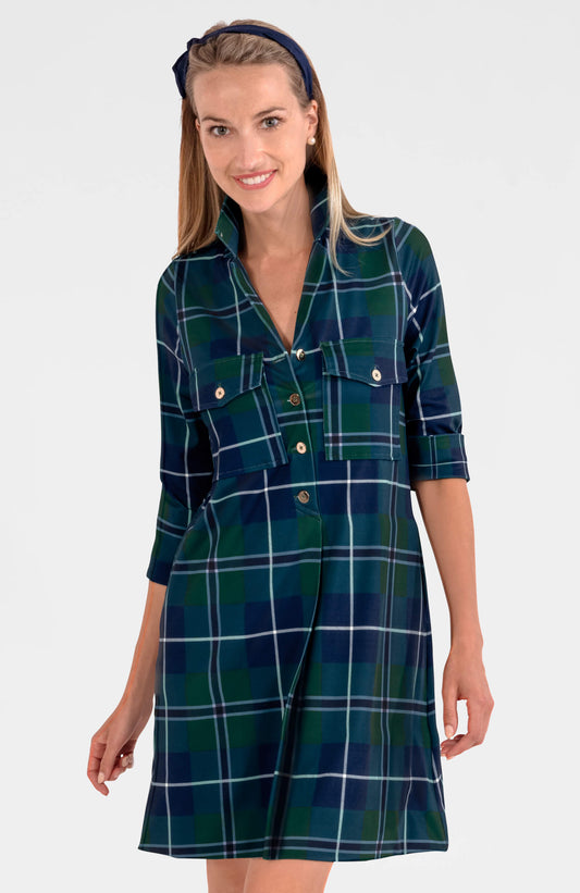 Alli Dress - Melville Tartan