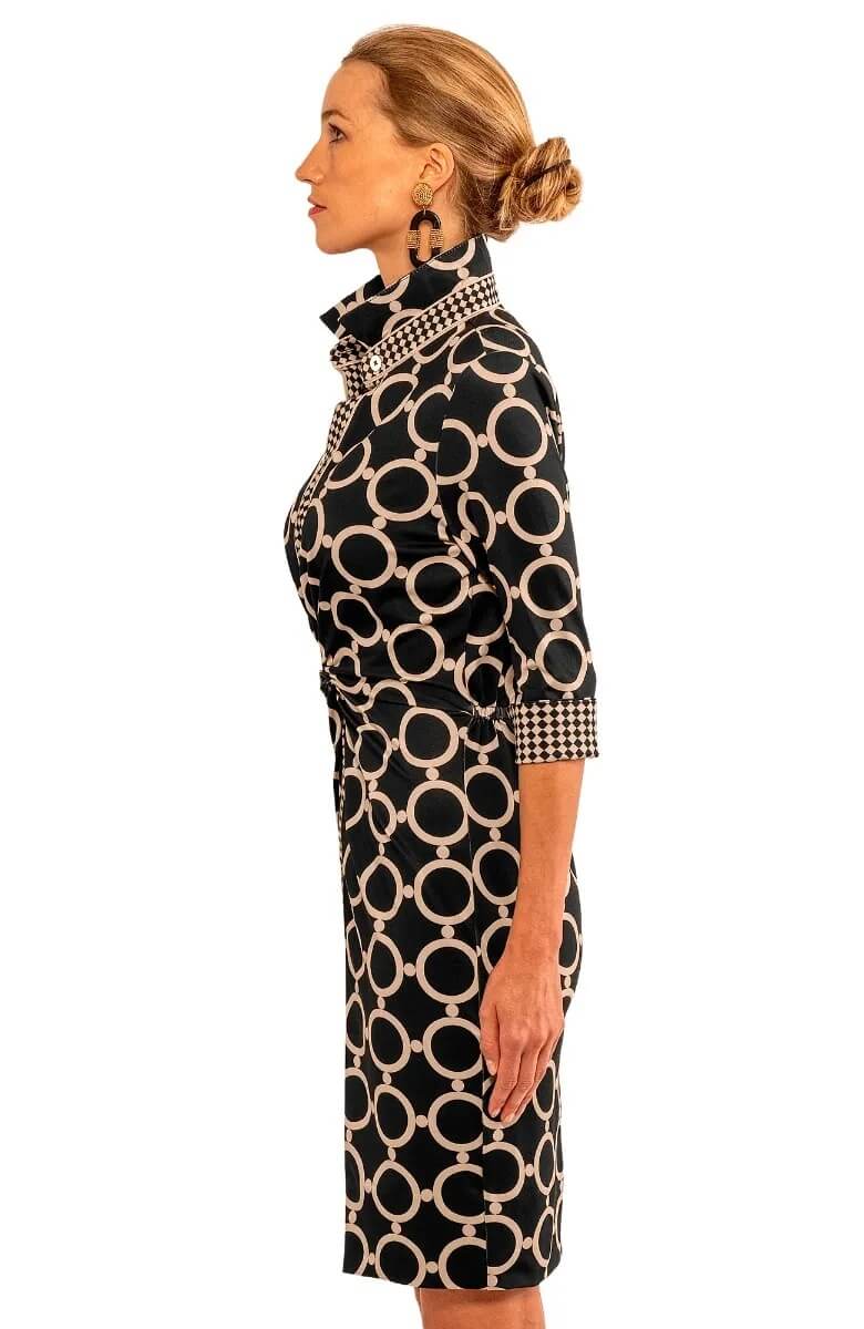 Twist & Shout Dress - Dip & Dot