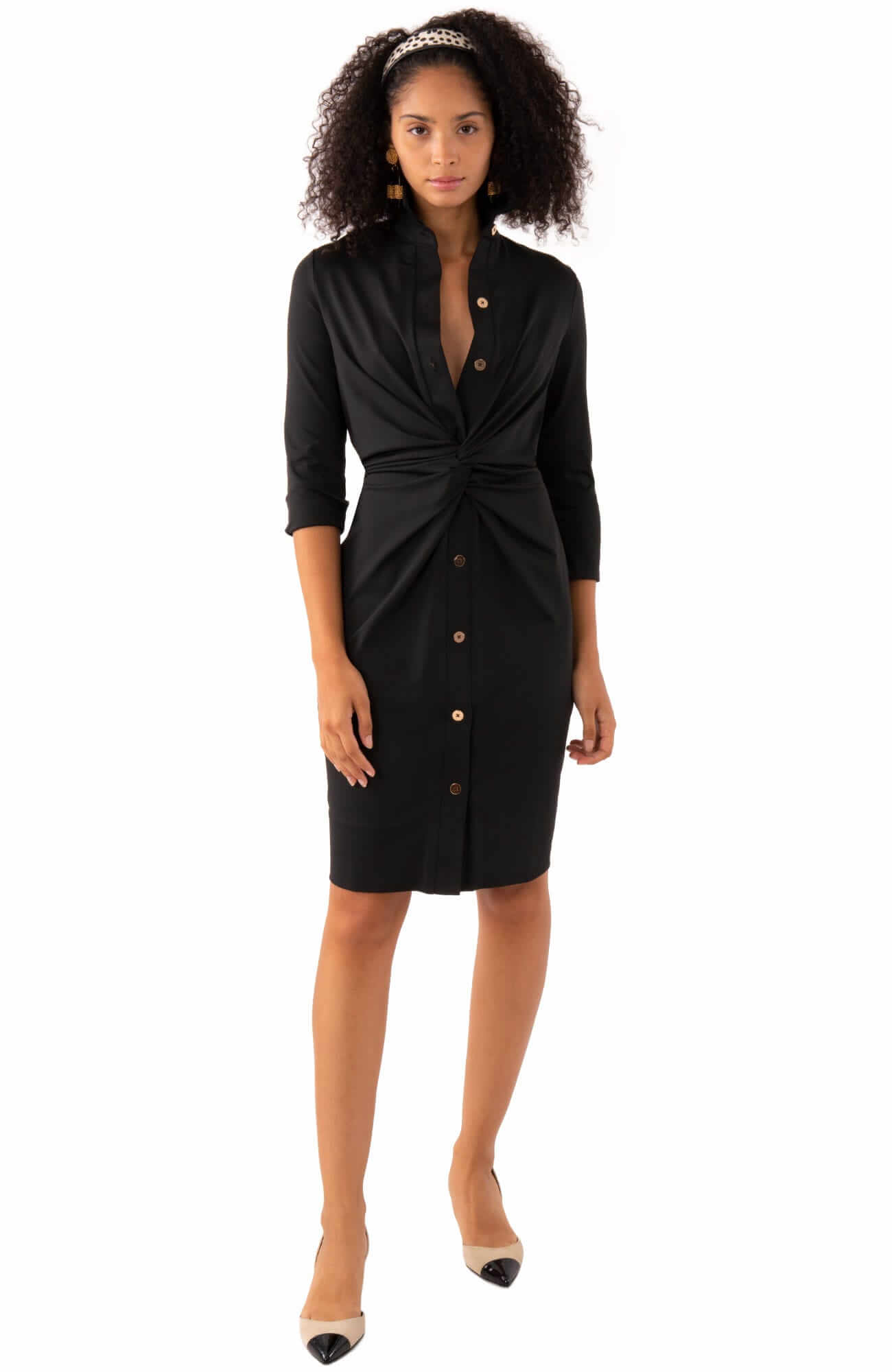 Twist & Shout Dress - Solid