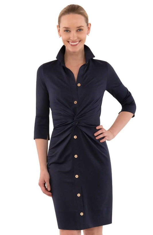 Twist & Shout Dress - Solid