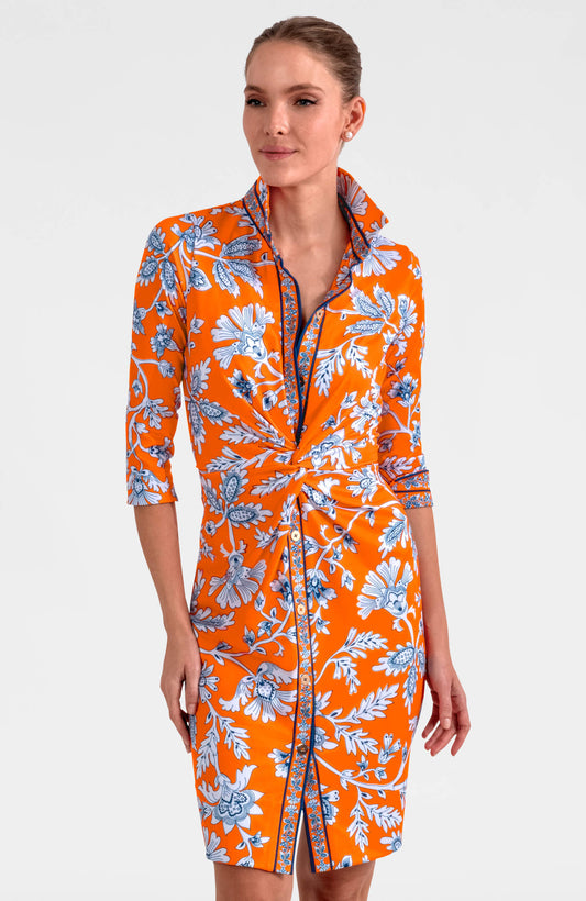 Twist & Shout Dress  -  Stunning Stippling