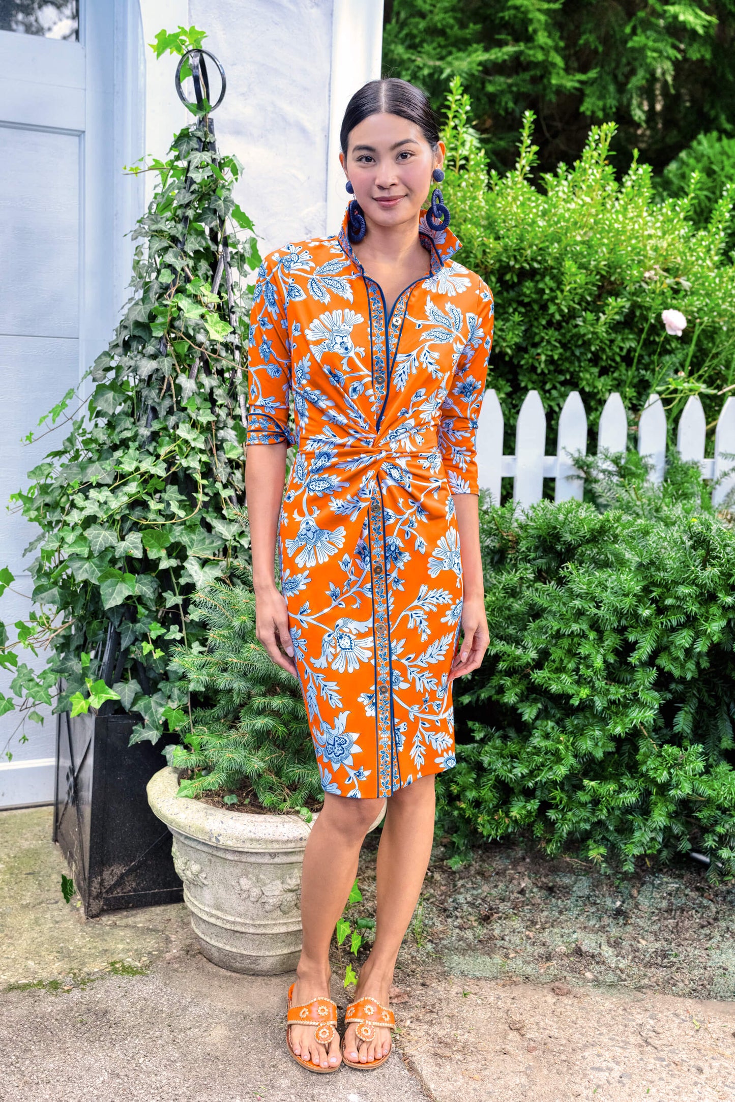 Twist & Shout Dress  -  Stunning Stippling