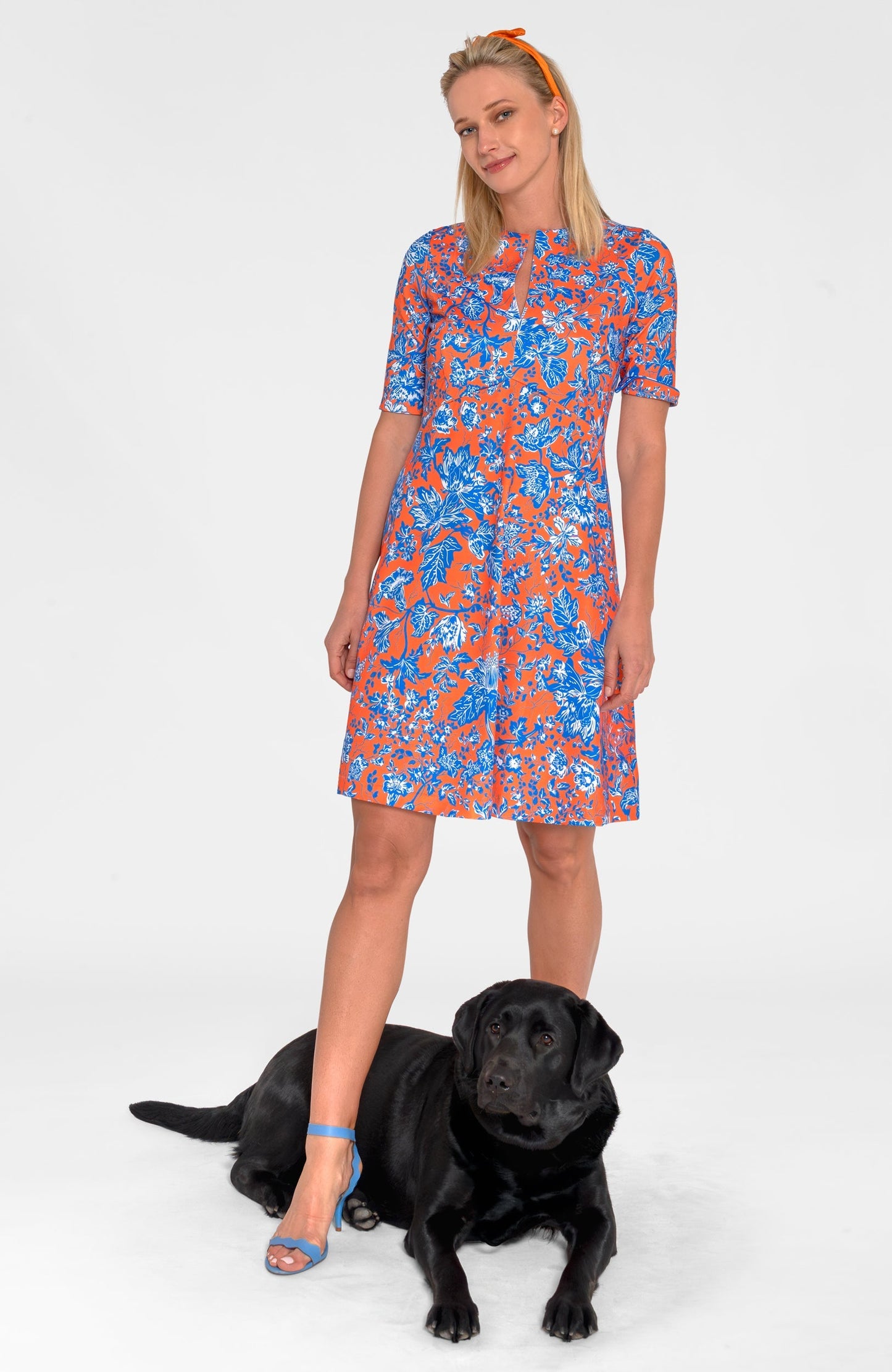 Twirly Whirly Dress - English Garden