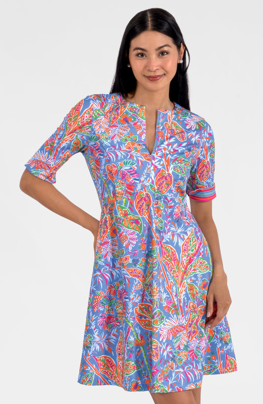 Twirly Whirly Dress - Vintage Vines