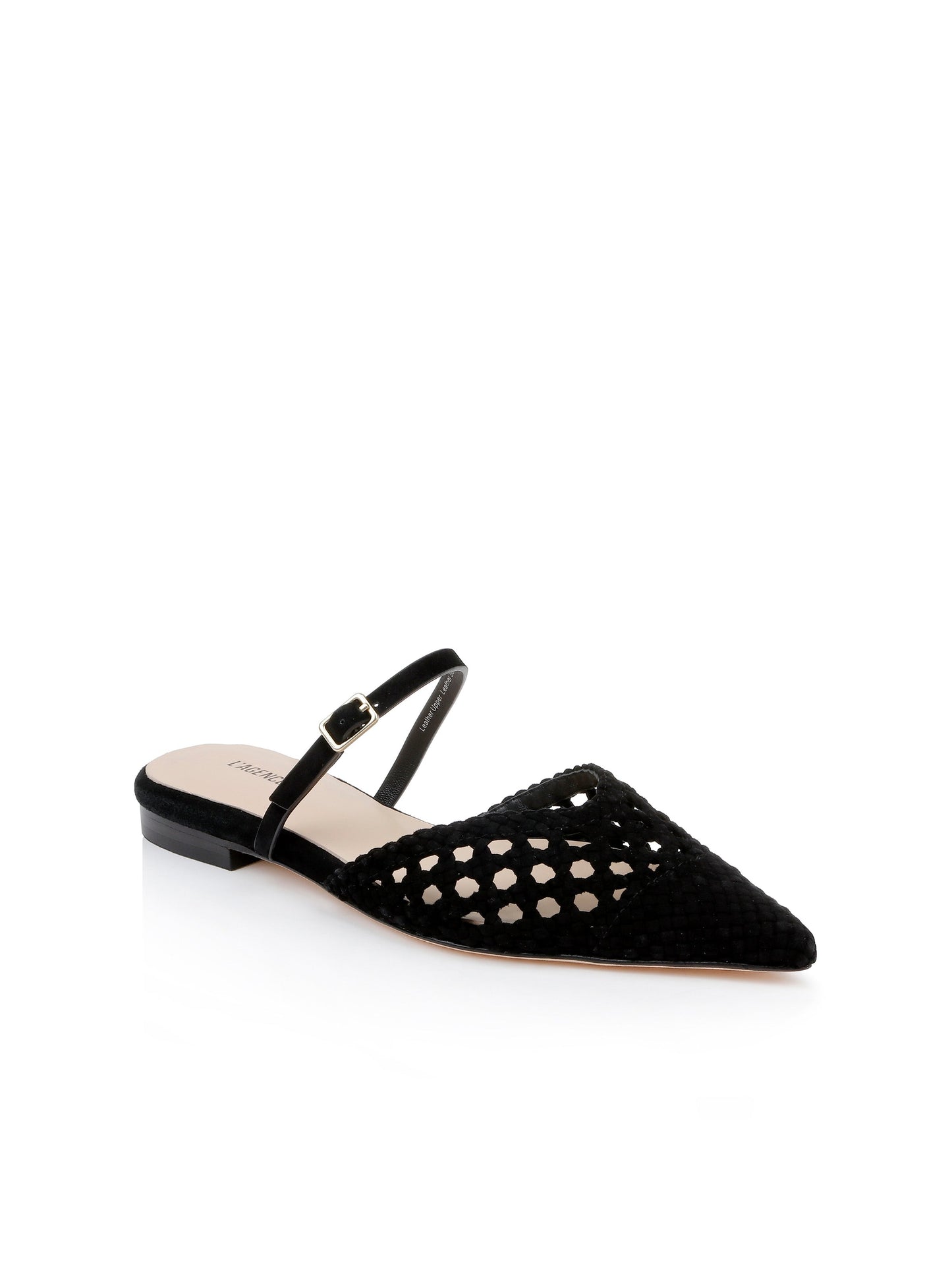 Jacklyn Suede Flat Mule