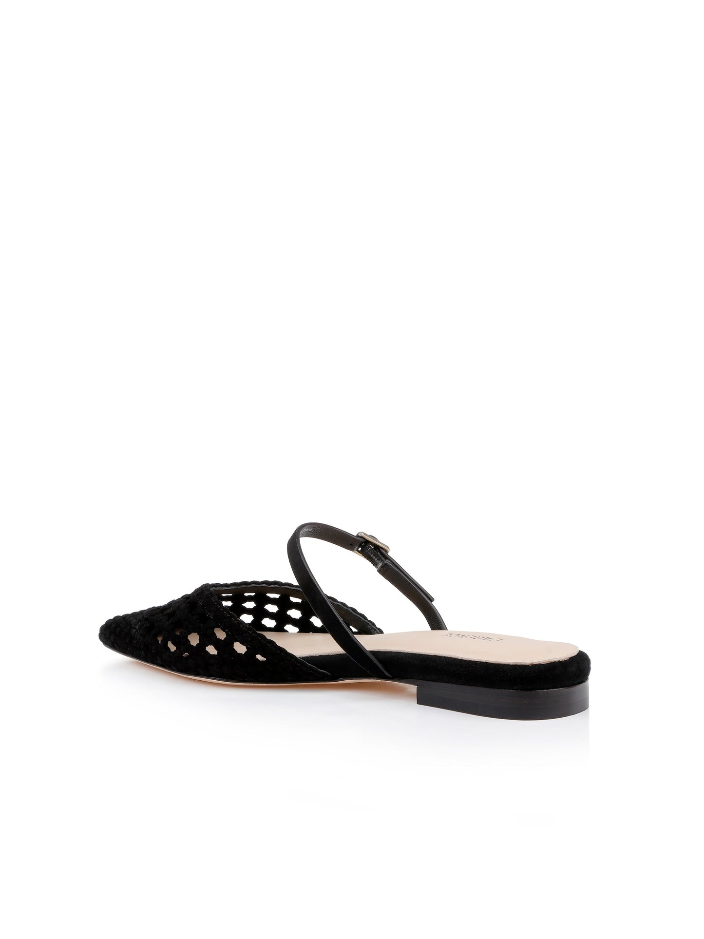 Jacklyn Suede Flat Mule