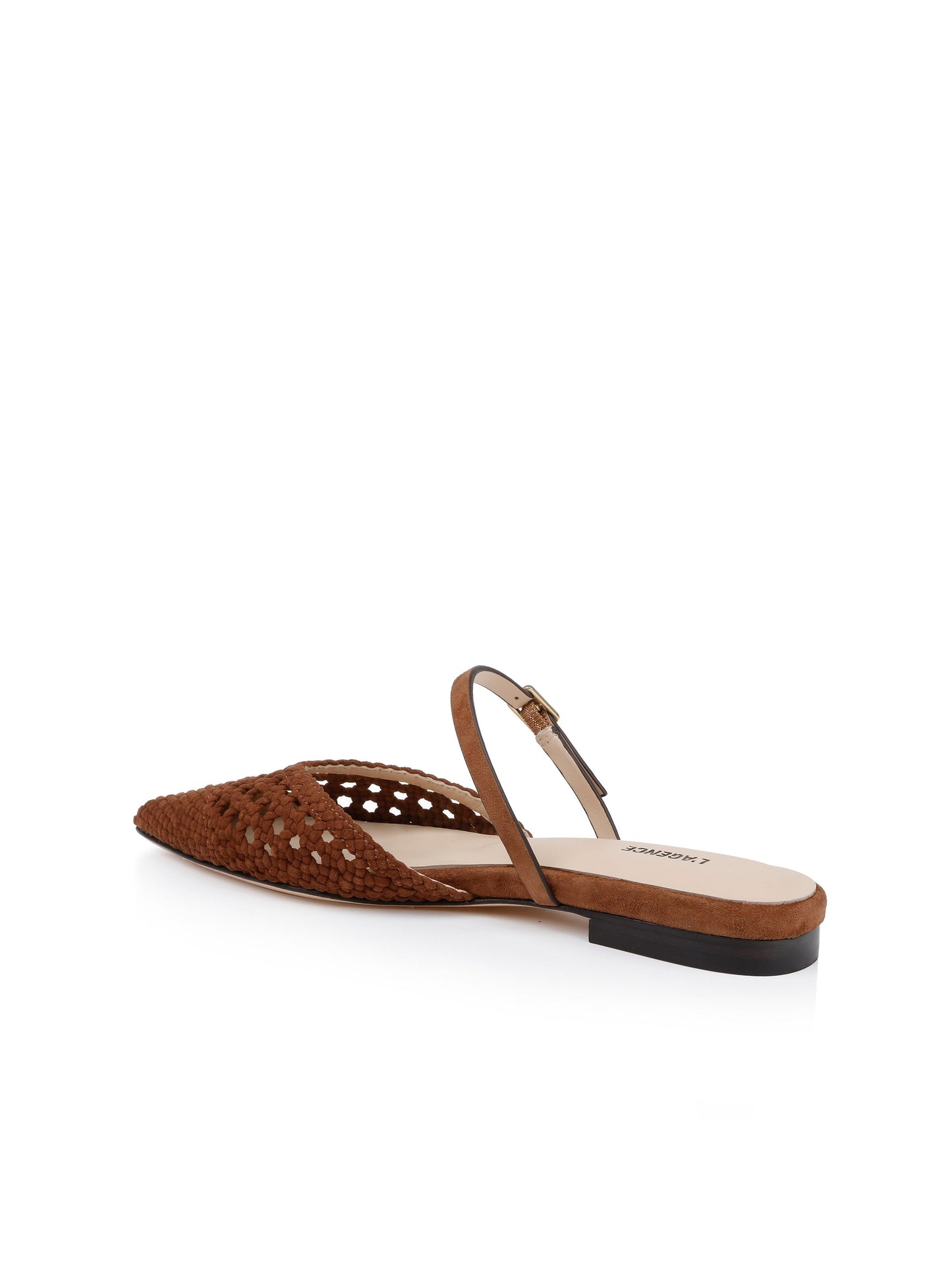 Jacklyn Suede Flat Mule