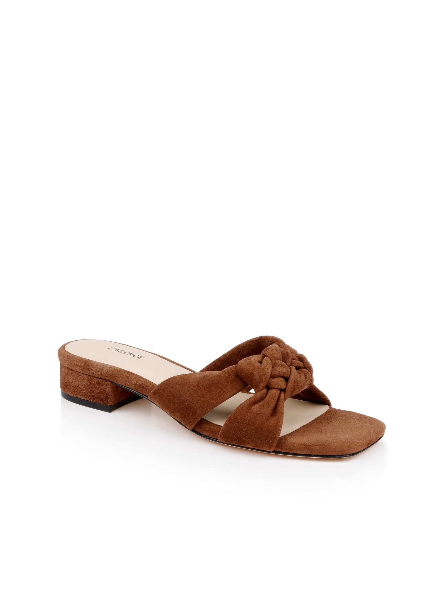 Lea Suede Knot Sandal