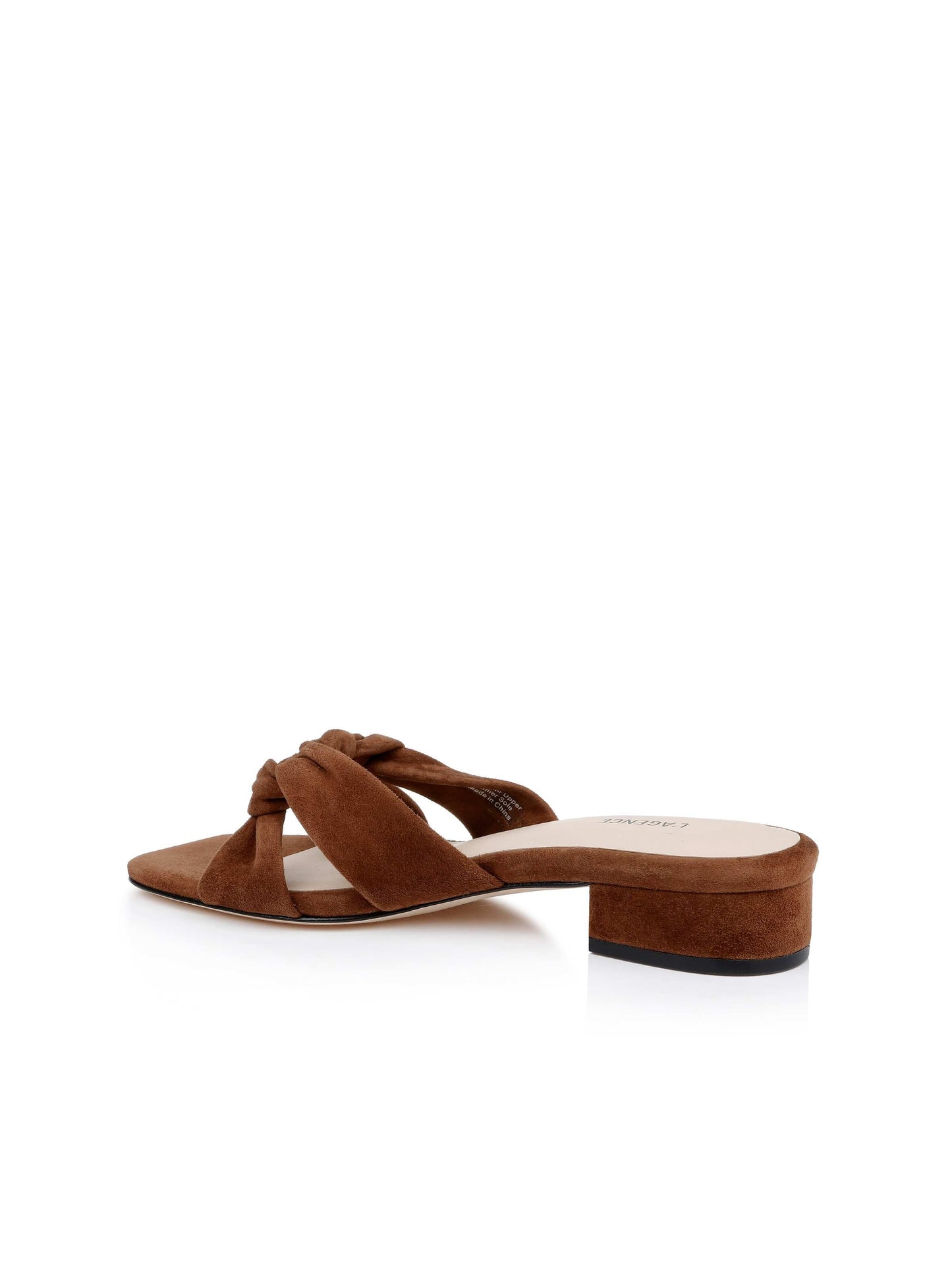 Lea Suede Knot Sandal
